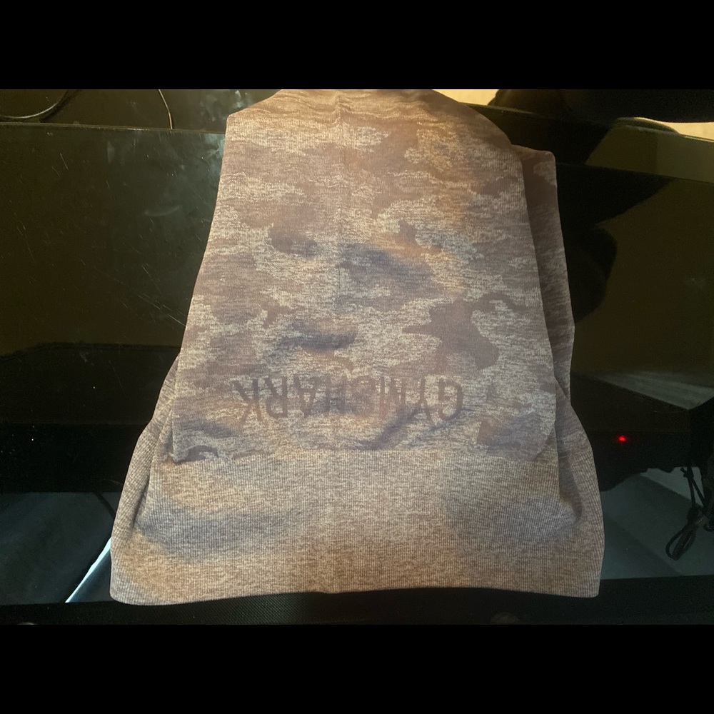 Gymshark camo seamless leggings- Lavender Grey